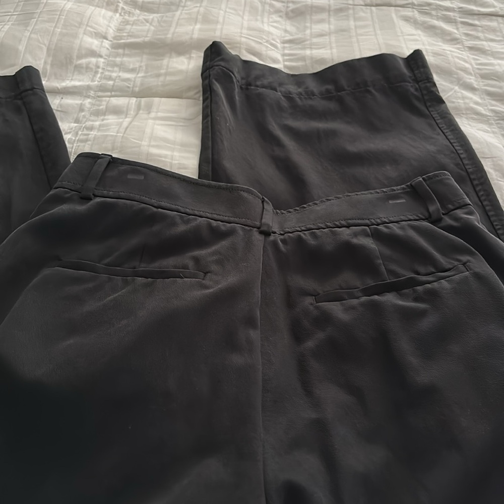 Everlane Way High Drape Pants in Black 8S - Picture 8 of 11